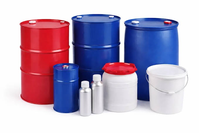 Drums and Jerry cans